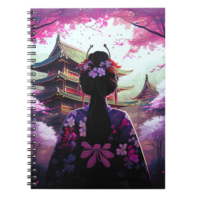 Sari Kirschblüten - Spiral Fotonotizbuch Anteckningsbok (Framsidan)