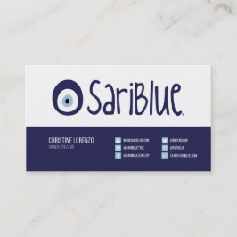 SariBlue | AFFÄRSKORT 2 Visitkort
