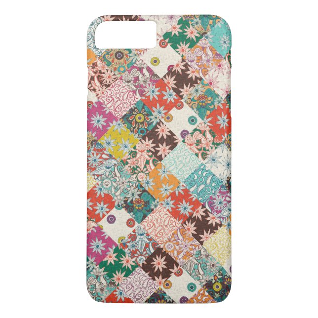 sarilmak-patchwork Case-Mate iPhone skal (Baksida)