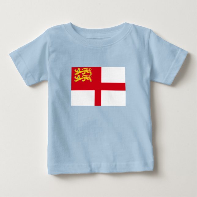 Sark Flag T Shirt (Framsida)