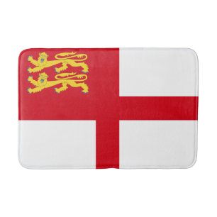 Sark Flagga Badrumsmatta
