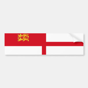 Sark Flagga Bildekal