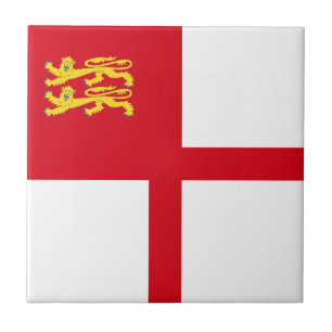 Sark Flagga Kakelplatta