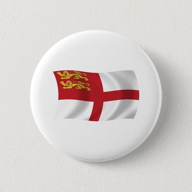 Sark Flagga Knapp (Framsida)