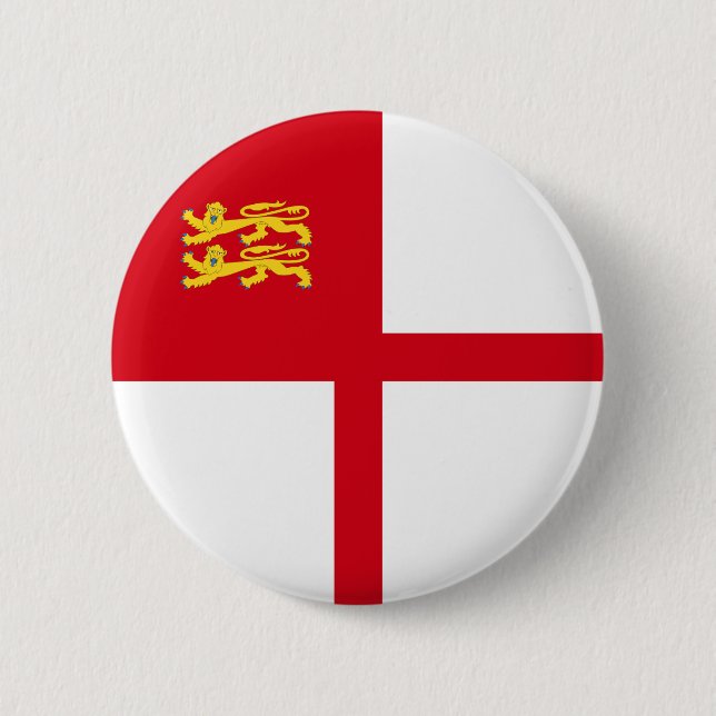 Sark Flagga Knapp (Framsida)