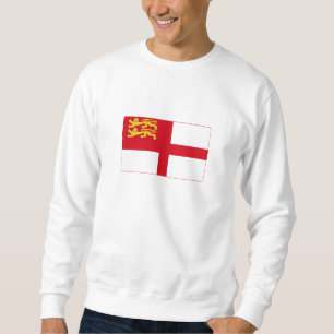 Sark Flagga Lång Ärmad Tröja