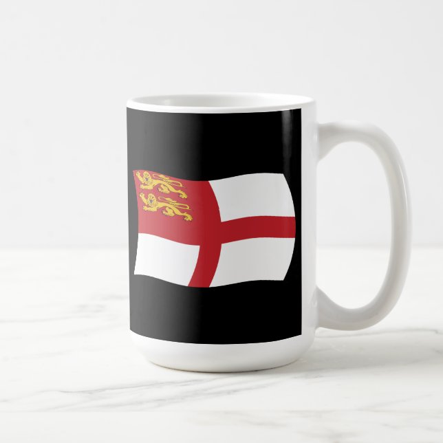 Sark Flagga Mugg (Höger)