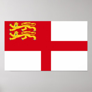 Sark Flagga Poster