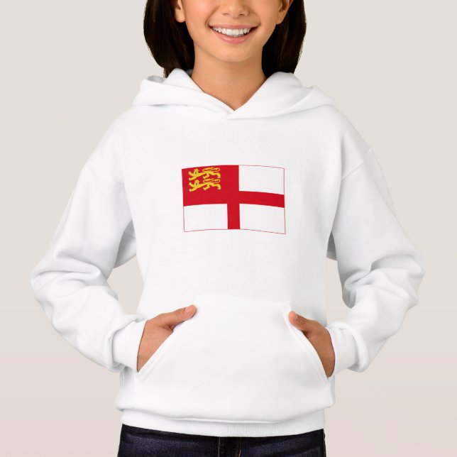 Sark Flagga T Shirt (Framsida)