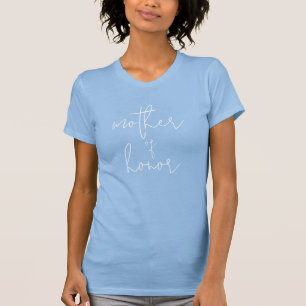 Särk för möhippa Brud Brudtärna Himmelblå T Shirt