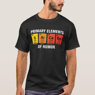 Sarkasm Humor Bord Periodiska Inslag T Shirt