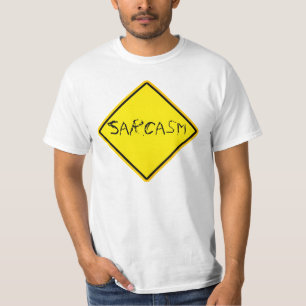 sarkasm-tecken t shirt
