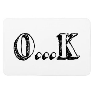 Sarkasse OK Magnet