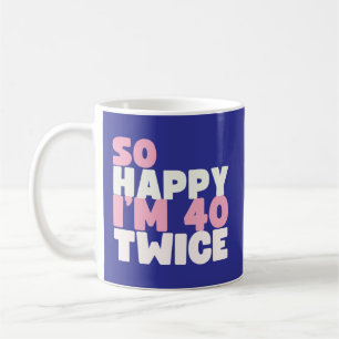 Sarkastic 80 Year Old B Day Funny 80th Birthday Ga Kaffemugg