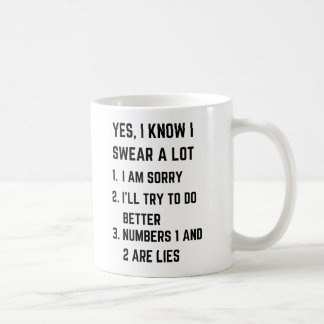 Sarkastic Attitude Mugg, Lustigt sötande Kaffemugg