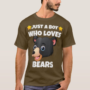 Sarkastic, bara en pojke som Kärlek Bears avleder T Shirt