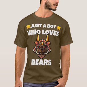 Sarkastic, bara en pojke som Kärlek Bears avleder T Shirt