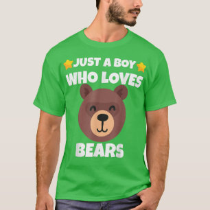Sarkastic, bara en pojke som Kärlek Bears avleder T Shirt