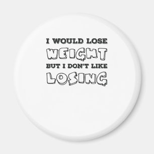 Sarkastic Body Humor Women Kärlek to Eat Gift Magnet