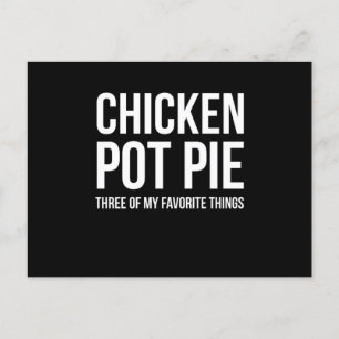 Sarkastic Chicken Pot Paj 3 av min favoritRoligt Vykort