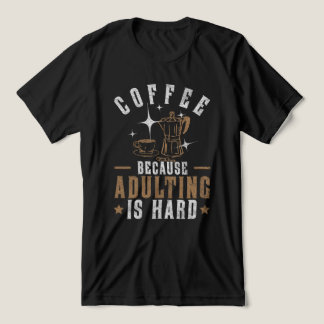 Sarkastic Coffee Quote - Morgonbefordran T Shirt