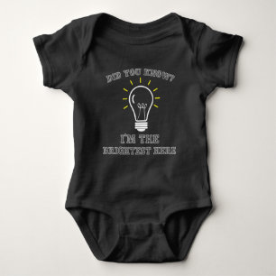 Sarkastic Electrician Brighest Light Bulb T Shirt