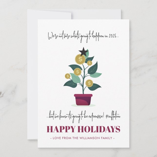 Sarkastic Expensive Year Ahead 2022 jul Kort (Framsida)