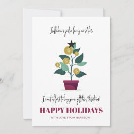 Sarkastic Funny Inflation 2022 julkort Kort