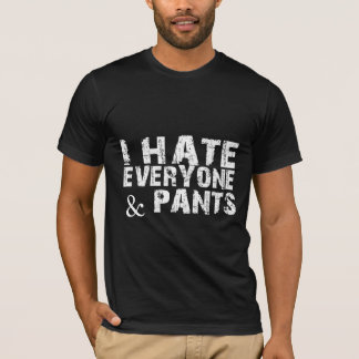 Sarkastic Humor T-Shirt - Introvert Lazy Outfit