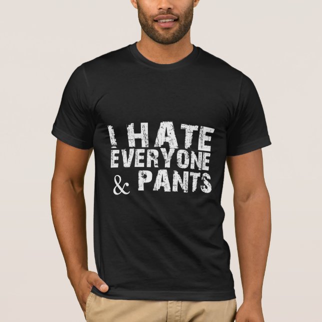 Sarkastic Humor T-Shirt - Introvert Lazy Outfit (Framsida)