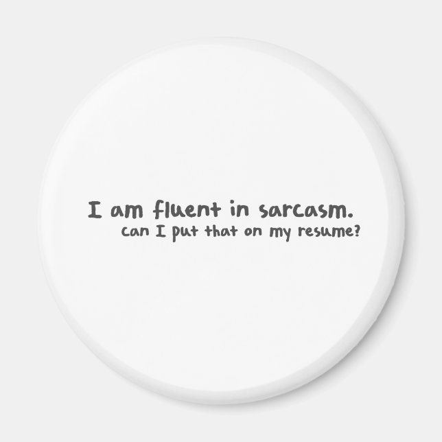Sarkastic Magnet (Framsidan)
