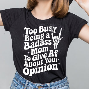 Sarkastic Mamma citattecken T-Shirt