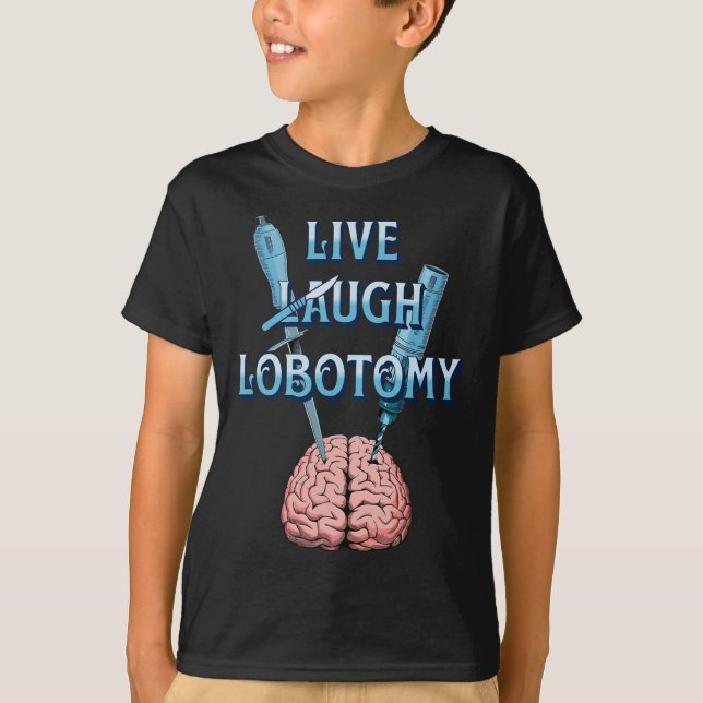 Sarkastic Mörk Humor gotiic Live T Shirt (Framsida)