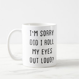 Sarkastic Mugg, Funny Coffee Mugg, Muggar med Ord