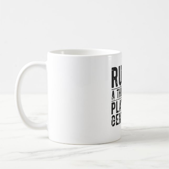 Sarkastic Rugby Players Quote Gift - Rugby Say Kaffemugg (Vänster)