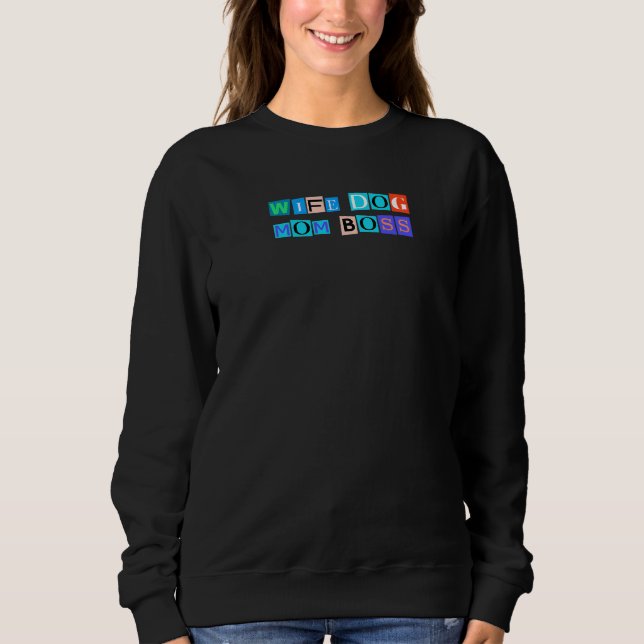 Sarkastic Sayed Ley-frun Hund Mamma Chef T Shirt (Framsida)