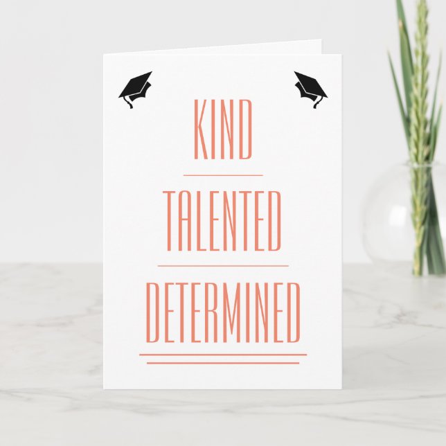 Sarkastic Studenten Card Kort (Framsida)