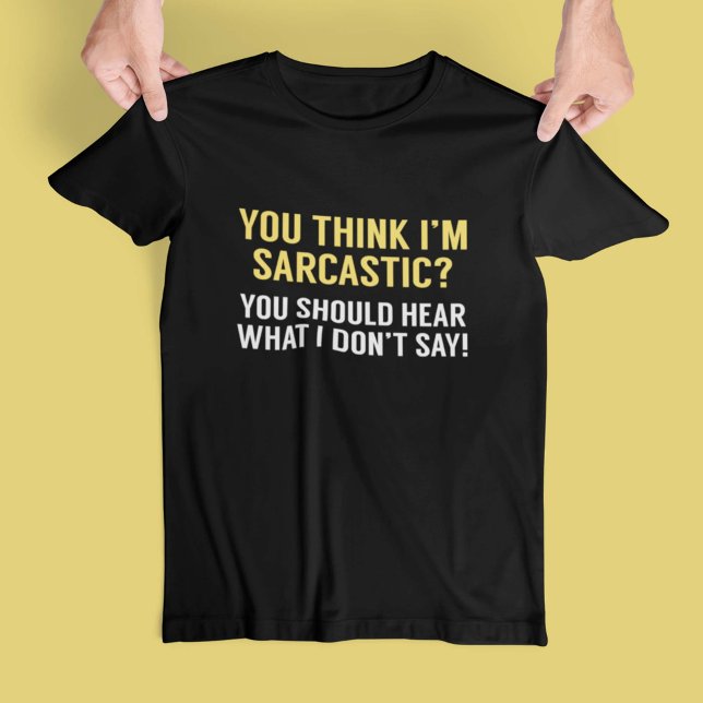 Sarkastic Tee (Skapare uppladdad)