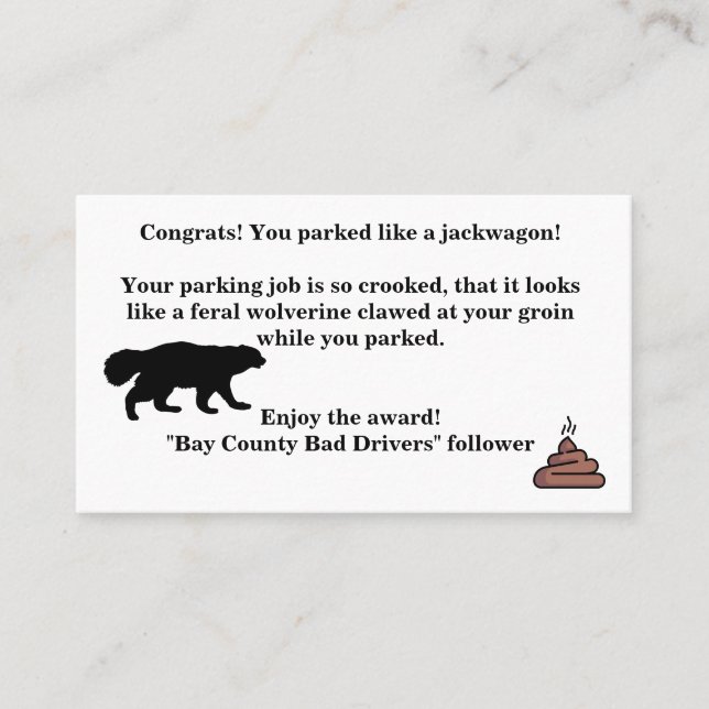 Sarkastic Telefonkort (Framsida)