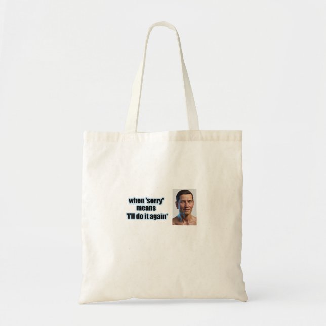 Sarkastic Tote Bag Tygkasse (Framsidan)