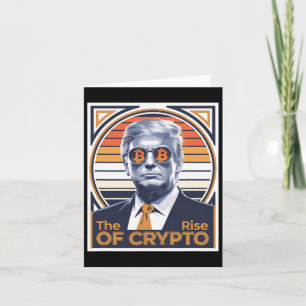 Sarkastic Trump Stiga upp för Crypto Bitcoin Miner Kort