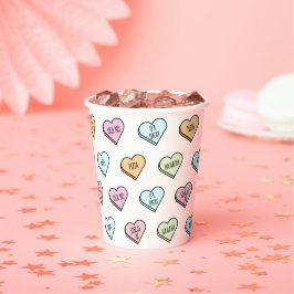 Sarkastic Valentines Candy Heart Mönster