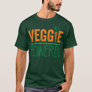 Sarkastic Vegan Veggie Powered Food Vegetarian Lov T Shirt