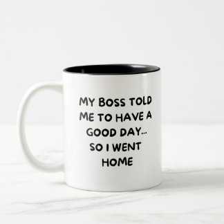 Sarkastic Work Escape: Home Sweet Home Mugg