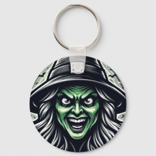 SarkasticWitchFace Nyckelring