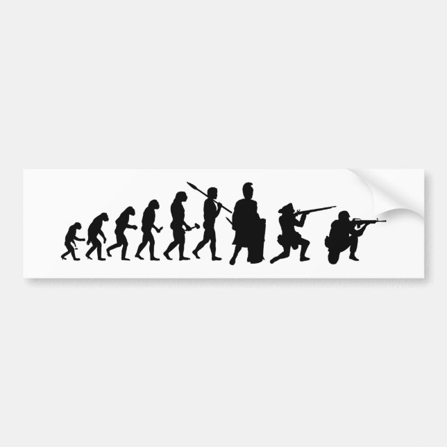 Sarkastischer Krieg Deevolution Bildekal (Framsidan)