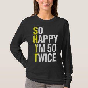 Sarkastisk 50-årig B-dag 50: e födelsedagsgiva T Shirt