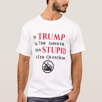Sarkastisk anti-Trump-protestförklaring T Shirt