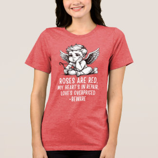Sarkastisk Anti-Valentins Cupid T-Shirt