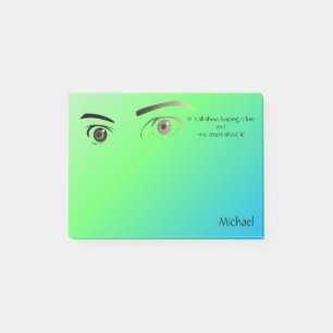 Sarkastisk antiStressa-offert Post-it Block